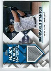 Giancarlo Stanton #MLM-GS Baseball Cards 2022 Topps Major League Material Relics Prices