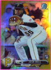 Josh Bell [Chrome Rookies Gold Refractor] Baseball Cards 2017 Bowman Chrome Mini Prices