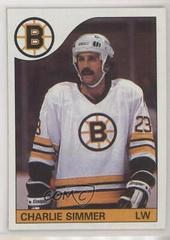 Charlie Simmer Hockey Cards 1985 Topps Prices