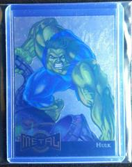 Hulk [Gold] #5 Marvel 1995 Metal Blaster Prices