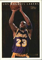 Cedric Ceballos Basketball Cards 1995 Topps Pan for Gold Prices