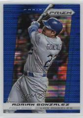 Adrian Gonzalez [Red Prizm] #99 Baseball Cards 2013 Panini Prizm Prices