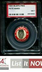 Pete Ward Baseball Cards 1969 MLBPA Pins Prices