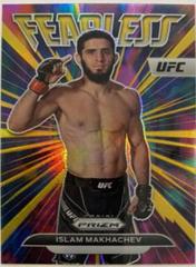 Islam Makhachev [Gold] Ufc Cards 2023 Panini Prizm UFC Fearless Prices