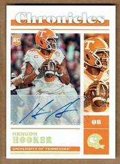 Hendon Hooker [Autograph Gold] #19 Football Cards 2023 Panini Chronicles Draft Picks Prices