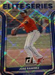 Jose Ramirez [Diamond] #ES-6 Baseball Cards 2022 Panini Donruss Elite Series Prices