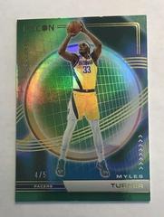 Myles Turner [Green] #102 Basketball Cards 2022 Panini Recon Prices