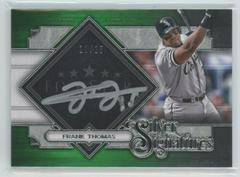 Frank Thomas [Green] #SS-FT Baseball Cards 2022 Topps Five Star Silver Signatures Prices