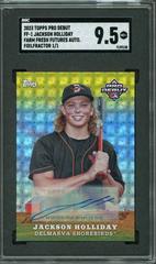 Jackson Holliday [Autograph Foilfractor] #PD-7 Baseball Cards 2023 Topps Pro Debut Prices