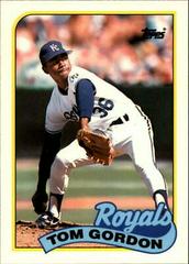 Tom Gordon #38T Baseball Cards 1989 Topps Traded Tiffany Prices