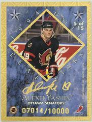 Mark Messier, Alexei Yashin #5 Hockey Cards 1994 Leaf Gold Stars Prices