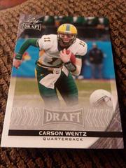 Carson Wentz #12 Football Cards 2016 Leaf Draft Prices