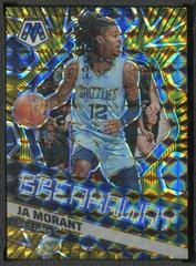Ja Morant [Gold] #6 Basketball Cards 2022 Panini Mosaic Breakaway Prices