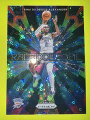 Shai Gilgeous-Alexander [Fast Break] #13 Basketball Cards 2023 Panini Prizm Kaleidoscopic Prices