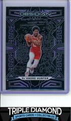 De'Andre Hunter [Purple] #2 Basketball Cards 2022 Panini Obsidian Prices