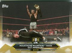 Moustache Mountain, Imperium [Gold] Wrestling Cards 2020 Topps WWE NXT Prices