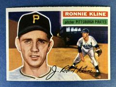 Ronnie Kline [Gray Back] #94 Baseball Cards 1956 Topps Prices