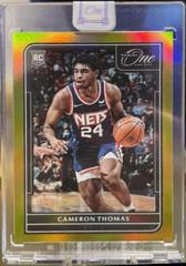 Cameron Thomas [Gold] #113 Basketball Cards 2021 Panini One and One Prices