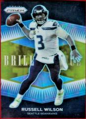 Russell Wilson [Gold Prizm] #B-5 Football Cards 2021 Panini Prizm Brilliance Prices