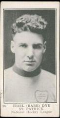 Cecil Babe Dye Hockey Cards 1924 V145-2 Prices