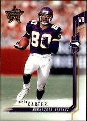Cris Carter Football Cards 2001 Leaf Rookies & Stars Prices