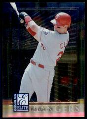 Will Clark #52 Baseball Cards 1998 Donruss Elite Prices