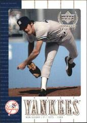 Ron Guidry Baseball Cards 2000 Upper Deck Yankees Legends Prices