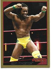 Kofi Kingston [Gold] Wrestling Cards 2009 Topps WWE Prices