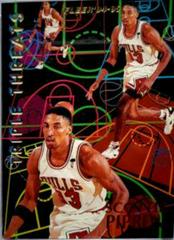 Scottie Pippen #8 Basketball Cards 1994 Fleer Triple Threats Prices
