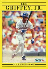 Ken Griffey Jr. Baseball Cards 1991 Fleer Prices
