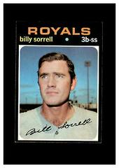 Billy Sorrell #17 Baseball Cards 1971 Topps Prices