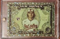 Gunnar Henderson [Ice] #NM-1 Baseball Cards 2023 Bowman Platinum New Money Prices