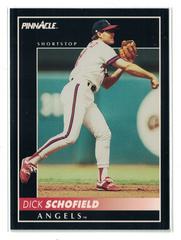 Dick Schofield #338 Baseball Cards 1992 Pinnacle Prices