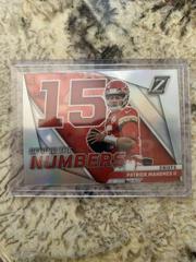Patrick Mahomes II [Silver] #BN-PM Football Cards 2022 Panini Zenith Behind the Numbers Prices
