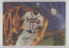 Fred McGriff Baseball Cards 1995 Sportflix UC3 Prices