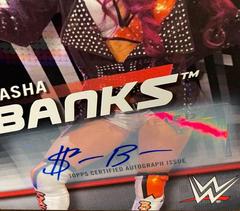 Sasha Banks [Silver Autograph] #33 Wrestling Cards 2016 Topps WWE Divas Revolution Prices