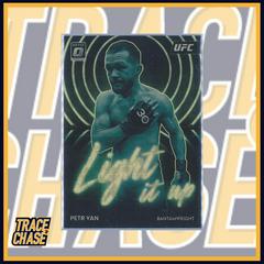 Petr Yan [Gold Vinyl] #6 Ufc Cards 2023 Panini Donruss Optic UFC Light It Up Prices
