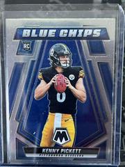 Kenny Pickett #BC-1 Football Cards 2022 Panini Mosaic Blue Chips Prices