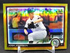 Josh Johnson [Orange Refractor] #125 Baseball Cards 2010 Bowman Chrome Prices