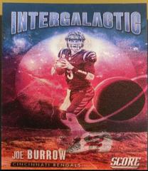 Joe Burrow #I-4 Football Cards 2023 Panini Score Intergalactic Prices