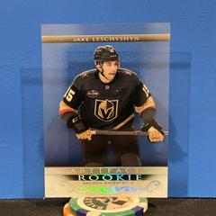 Jake Leschyshyn #CRU-30 Hockey Cards 2022 Upper Deck Artifacts 2021-22 Clear Cut Rookies Prices