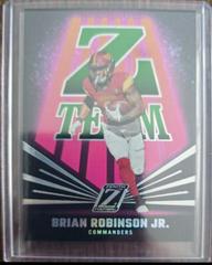 Brian Robinson Jr. [Emerald] #16 Football Cards 2023 Panini Zenith Z-Team Prices
