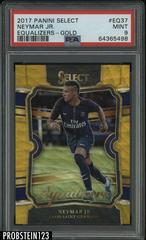 Neymar Jr [Gold] Soccer Cards 2017 Panini Select Equalizers Prices