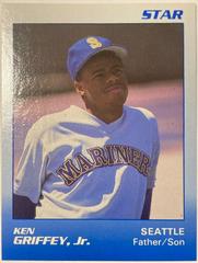 Ken Griffey Jr. [White Back Glossy] #7 Baseball Cards 1989 Star Griffey Jr Prices