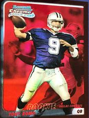 Tony Romo [Red Refractor] Football Cards 2003 Bowman Chrome Prices
