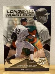Alex Rodriguez #LM-11 Baseball Cards 2022 Panini Mosaic Longball Masters Prices