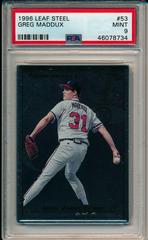 Greg Maddux Baseball Cards 1996 Leaf Steel Prices