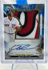 Triston Casas [Blue] #IAJP-TC Baseball Cards 2023 Topps Inception Autograph Jumbo Patch Prices