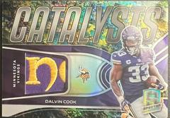 Dalvin Cook [Neon Splatter] #CAT-DCO Football Cards 2022 Panini Spectra Catalysts Prices
