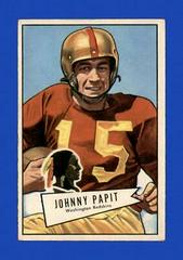 John Papit Football Cards 1952 Bowman Large Prices